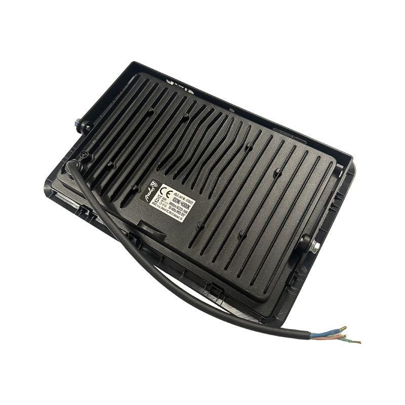 Vonkajší čierny LED reflektor 100W / 4000K - LF0025 7