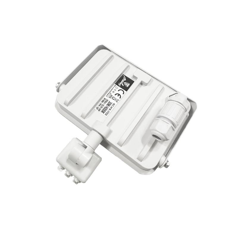 Vonkajší biely LED reflektor so senzorom 30W / 4000K - LF7123S 4
