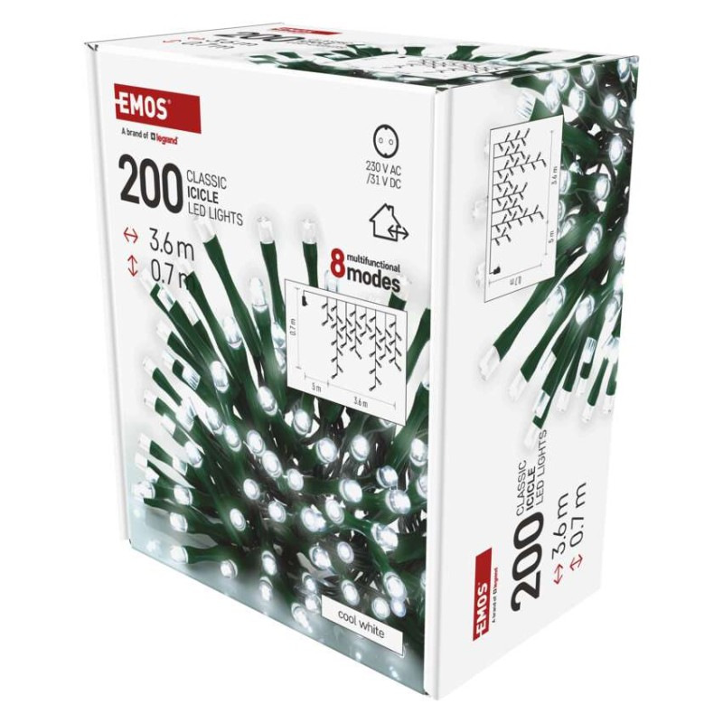 Vánoční rampouchy MF 3,6M CW (ZY2050)