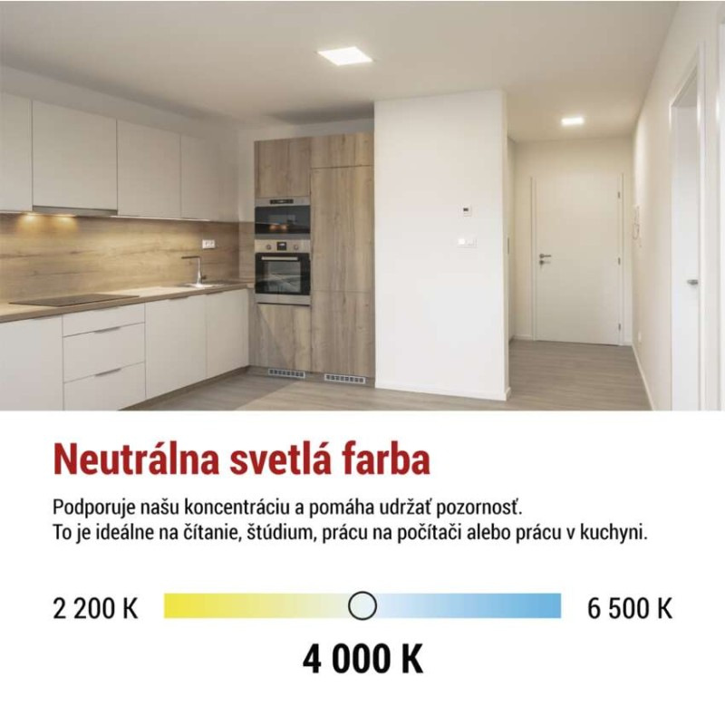 LED SVÍTIDLO FLORI PŘ.Č 22W 2200LM NW IP 6
