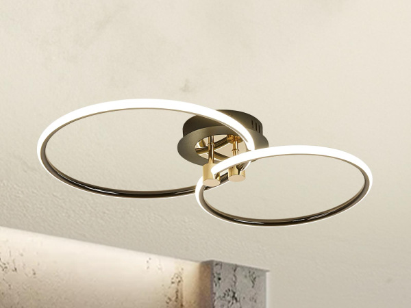 LED stropné svietidlo s diaľkovým ovládačom 48W - TB1300/BG 2