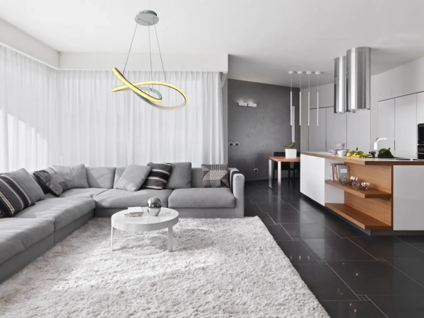 LED závesné svietidlo + diaľkový ovládač 70W - J4331/W 6