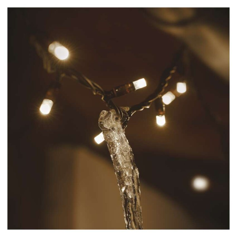 PROFI-CONN CHAIN 100LED 10M-BLACK IP44 W 3