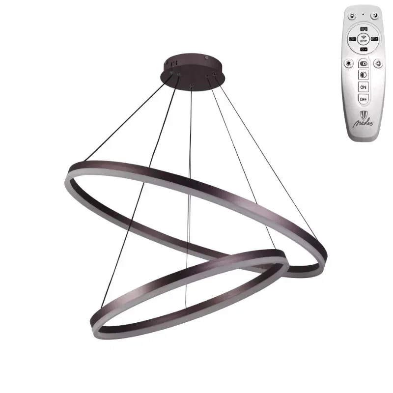 LED visiace svietidlo + diaľkový ovládač 100W - J4311/BR 1