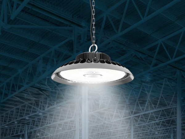 LED svietidlo High Bay UFO 150W / IP65 / 5000K + senzor + standby mode - LU112/SR 5