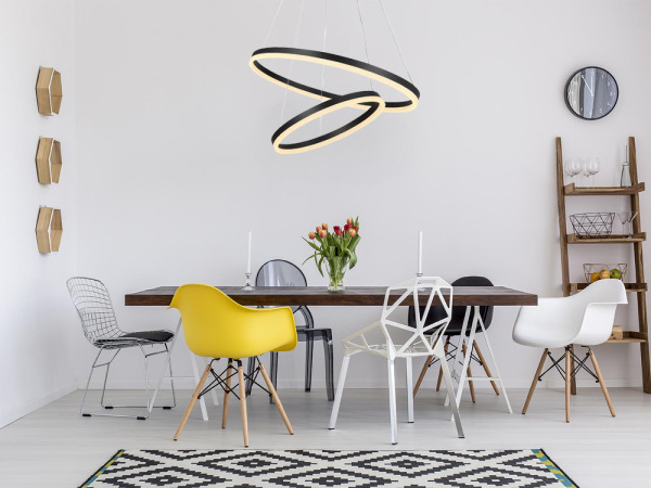 LED závesná lampa na lanku + diaľkový ovládač 70W - J4310/B 1