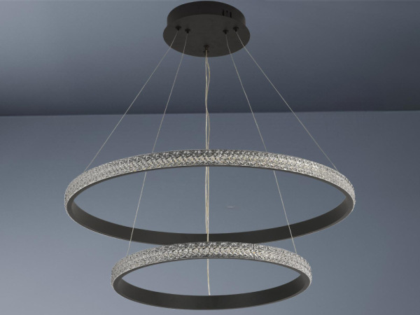 LED závesná lampa na lanku + diaľkový ovládač 65W - J4388/B