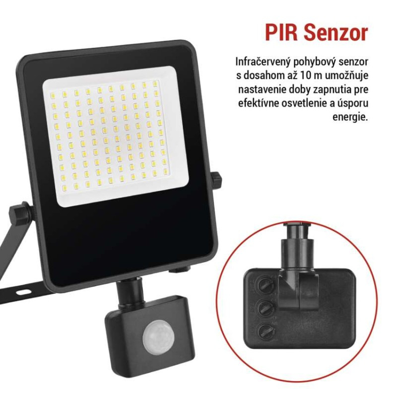 LED REFLEKTOR VISIO 50W 7500LM IP54 NW P 8