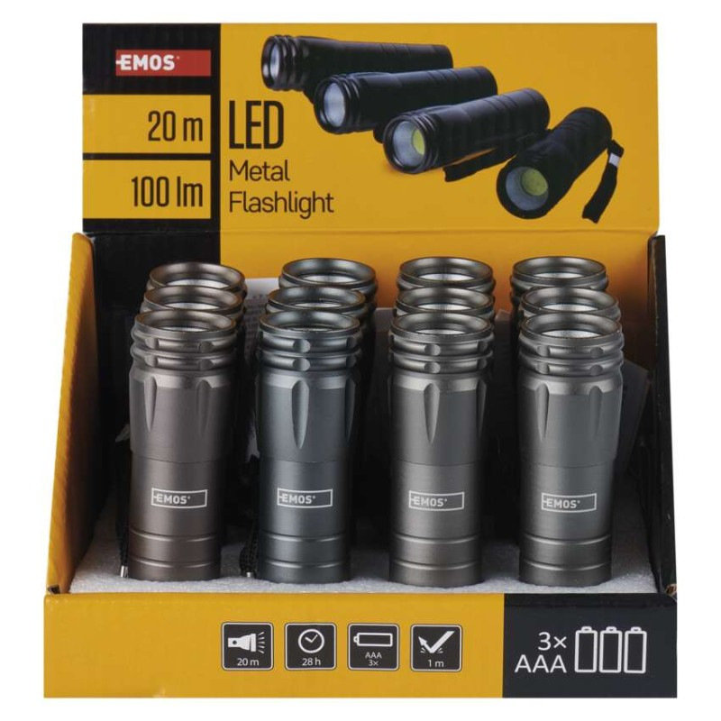 SVIETIDLO LED COB 3W 3xAAA  P4705