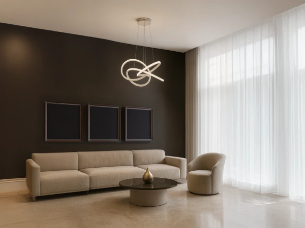 LED závesné svietidlo s diaľkovým ovládačom 95W - TA2309/W 6