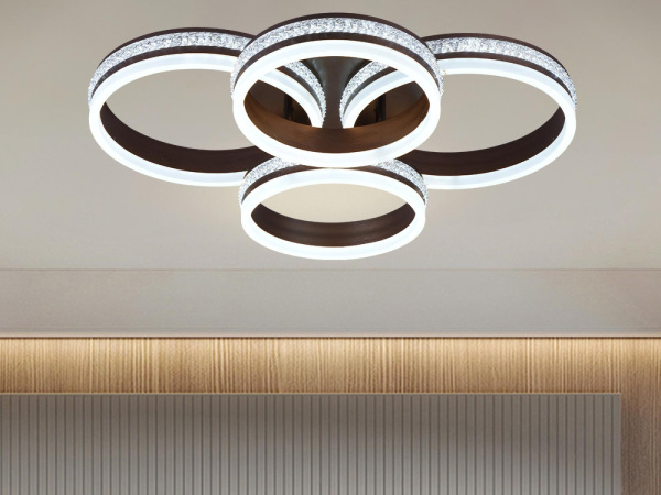 LED stropné svietidlo s diaľkovým ovládačom 150W - J3354/BR 9