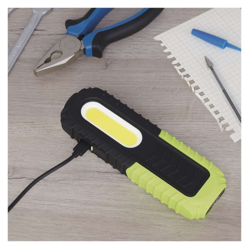 LED NABÍJECÍ PRACOVNÍ SVÍTILNA 5W COB + 6