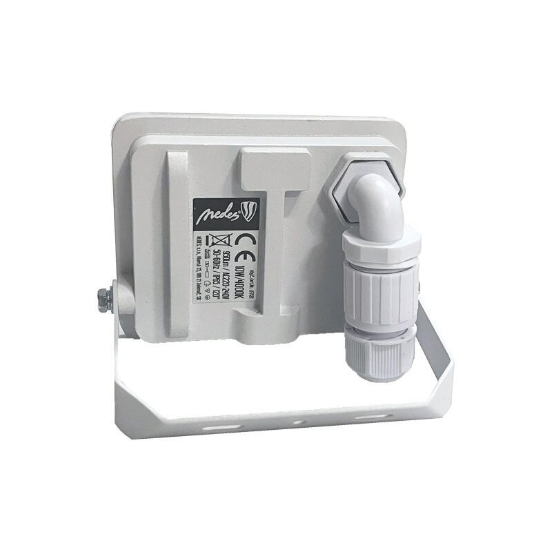 Vonkajší biely LED reflektor 10W / 4000K - LF7121 10