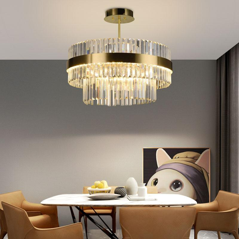 LED krištáľový luster + diaľkový ovládač 80W - J6321/C 5