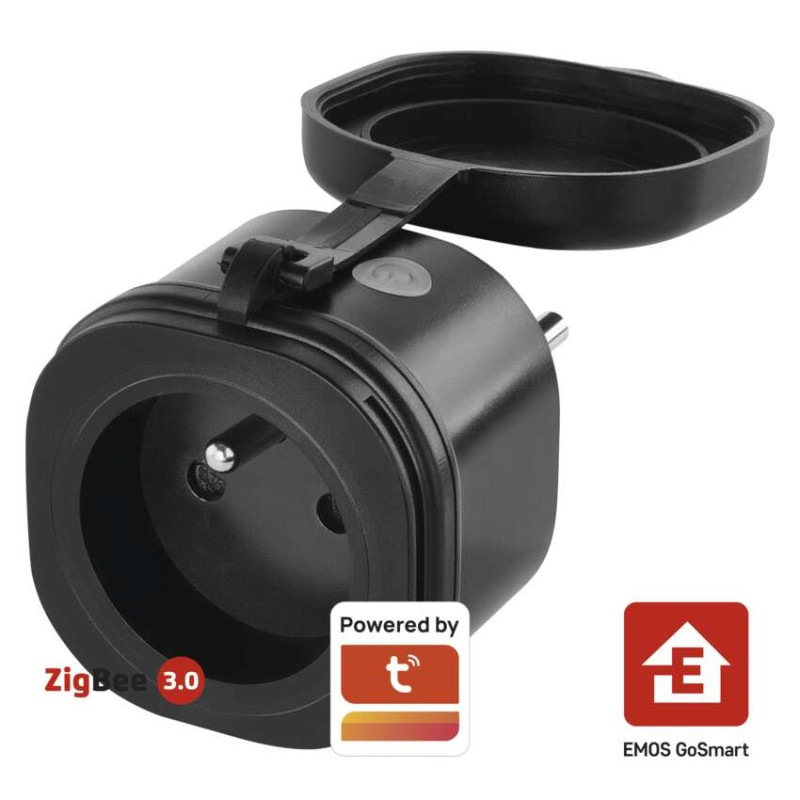 GOSMART ZIGBEE ZÁSUVKA IP44 S ČASOVAČEM/ 13