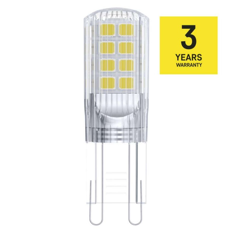 Žiarovka LED CLS JC A++ 2,5W G9 NW 350lm ZQ9536 EMOS 1