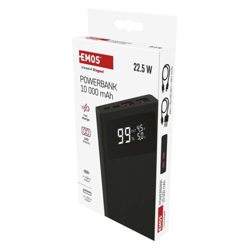 POWERBANK BetaQ 10 10000 Č - EMOS B0531B 2