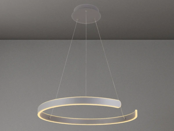 LED závesná lampa + diaľkový ovládač 70W - J4326/S 7