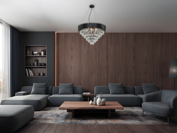 CARLOS krištáľový závesný luster - N2303 4