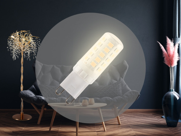 LED žiarovka 3,9W - G9 / SMD / 2800K - ZLS614 5