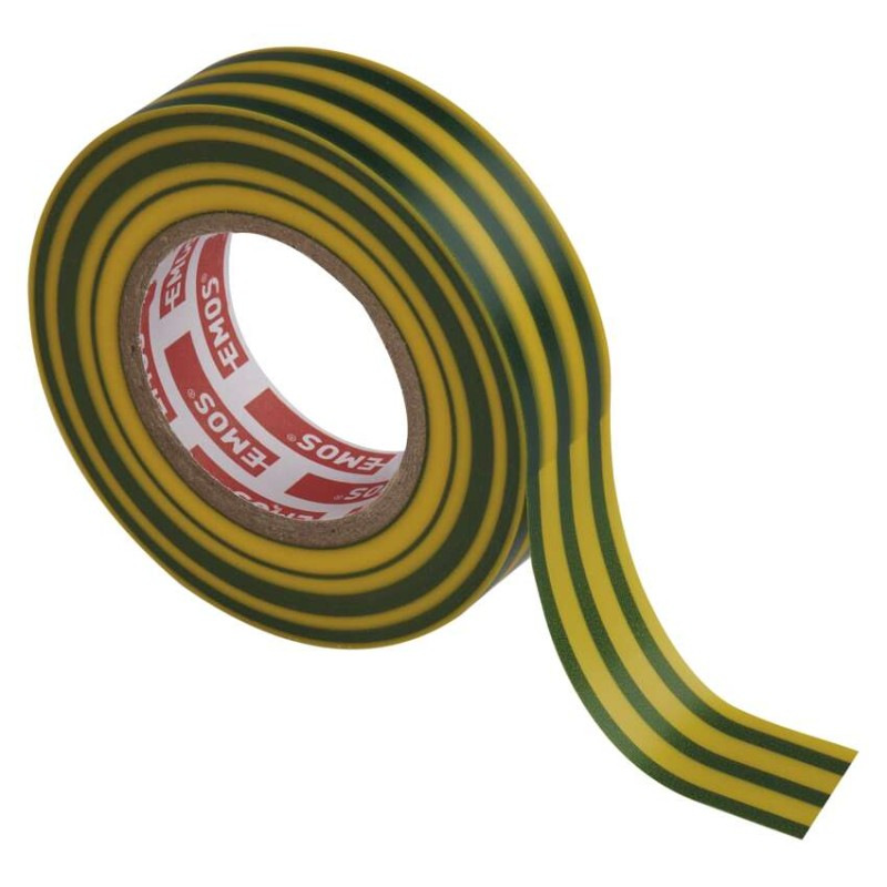 Izolačná páska PVC 20m/19mm žlto/zelená  F61925 6