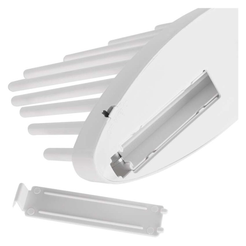 LED svícen bílý, 24,5cm 3x AA WW časovač 9