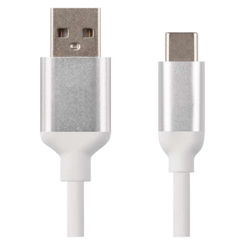 Kábel USB kábel 2.0 A/M - C/M 1m biely SM7025W EMOS 1