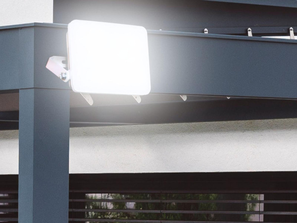 Vonkajší biely LED reflektor 10W / 4000K - LF7121 4