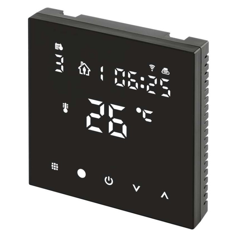 Termostat podlahový program. GoSmart WIFI čierny P56201BUF