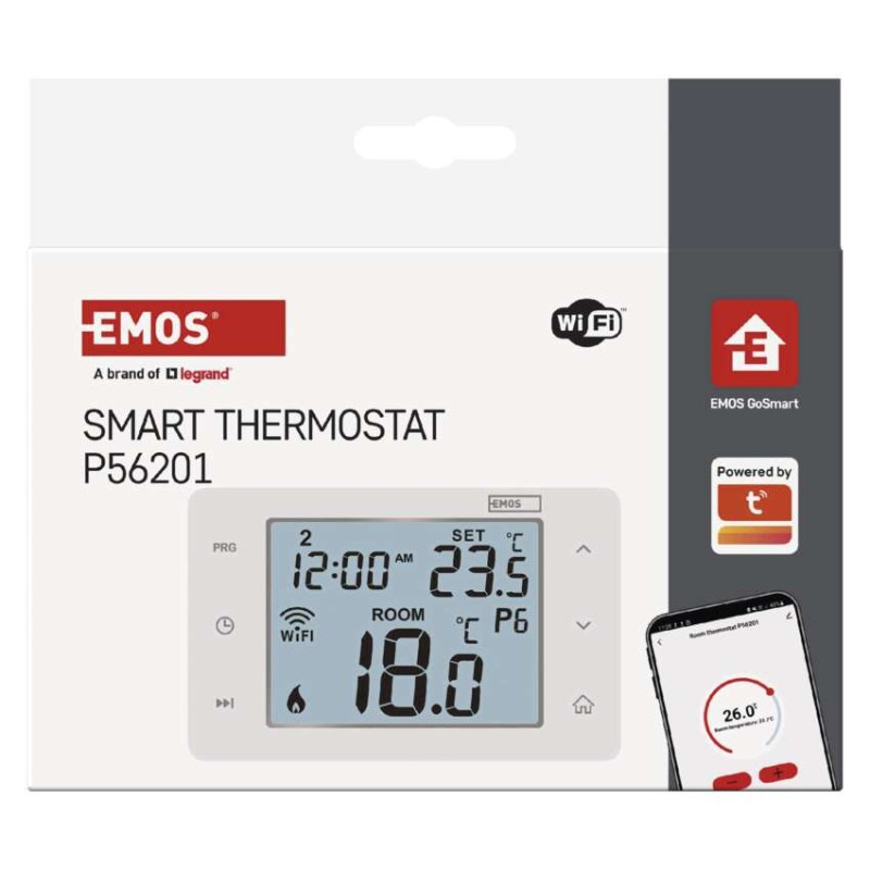 Termostat izbový GOSMARTs WIFI  P56201 11