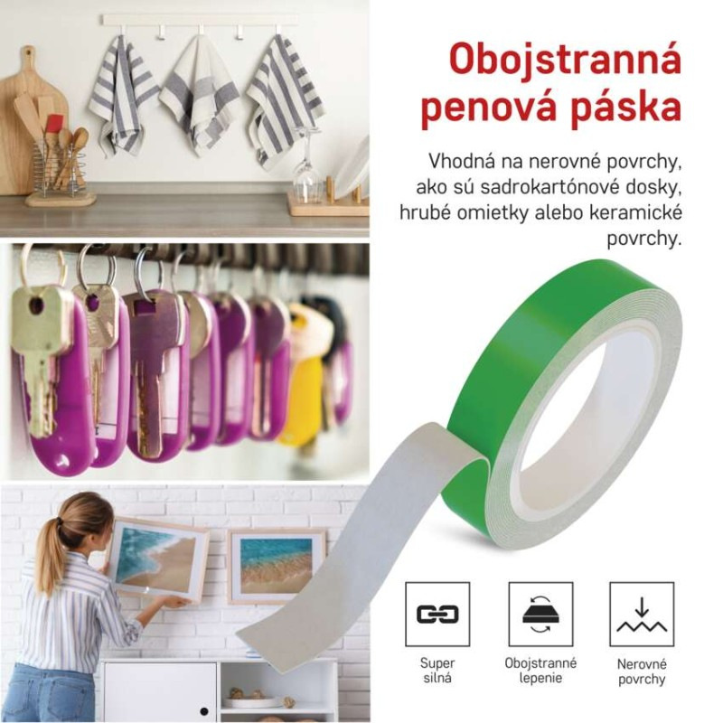 PÁSKA OBOUSTRANNÁ PĚNOVÁ 20/3 1