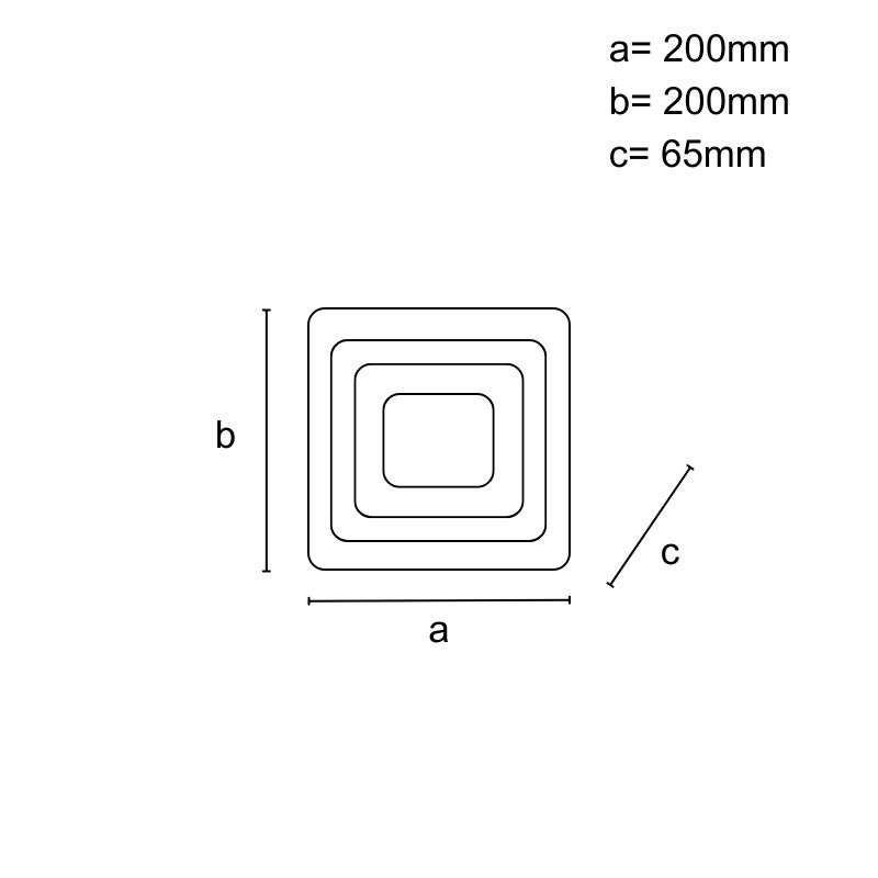LED nástenné svietidlo s diaľkovým ovládačom 30W - J1346/WB 6