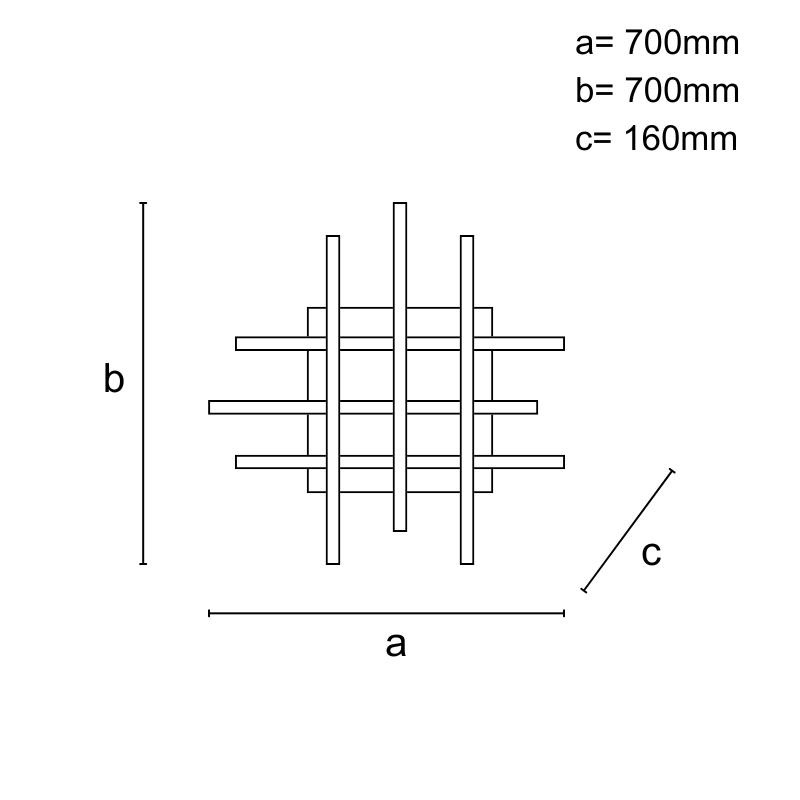 LED stropné svietidlo s diaľkovým ovládačom 90W - J7314/W 8