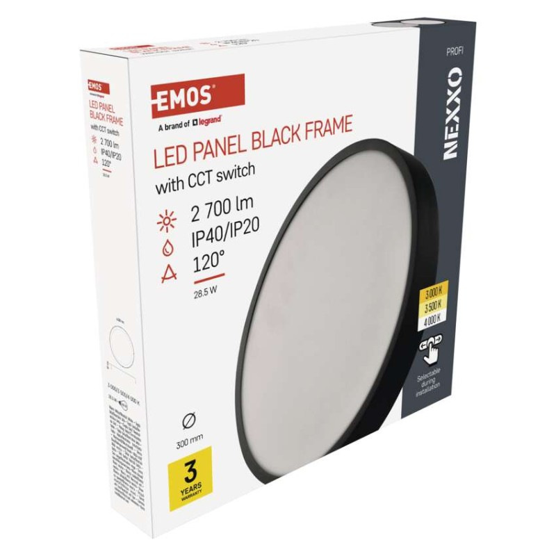 LED SVÍTIDLO NEXXO PŘ.KR 28,5W 2700LM IP 11
