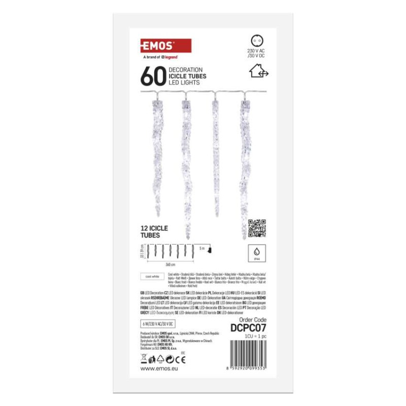 12 ICICLE TUBES CW MF 7