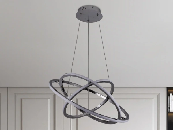 LED závesné svietidlo na lanku + diaľkový ovládač 105W - J4350/CH