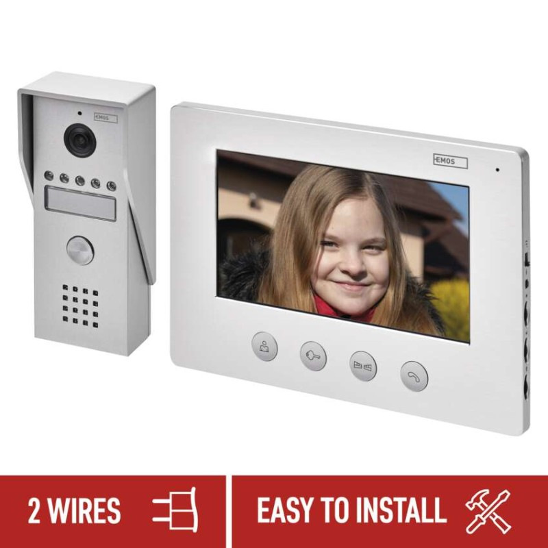 VIDEOTELEFON 7 SADA EM-03M 2 wire 11