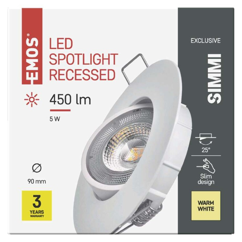 LED BOD. SVÍT. 5 W EXCL. WW B 8