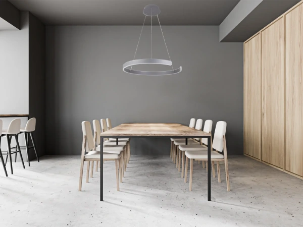 LED závesná lampa + diaľkový ovládač 70W - J4326/S 8