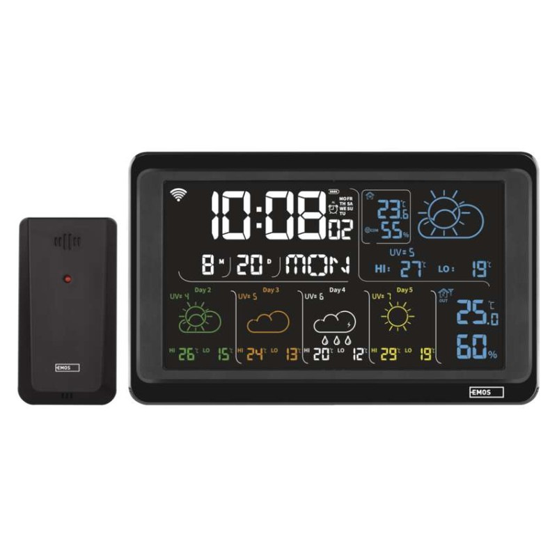 GOSMART BEZDRÁTOVÁ METEOSTANICE E8610 10