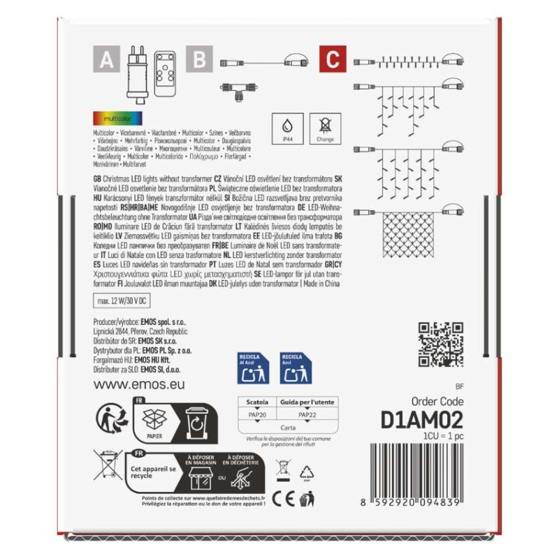 Standard ván. řetěz 5M IP44 MC (ZY2176) 12