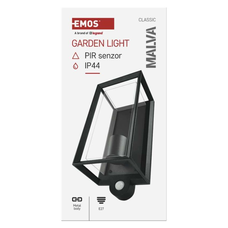 LED ZAHRADNÍ SVÍTIDLO,E27,IP44,MAX 15W,N 12