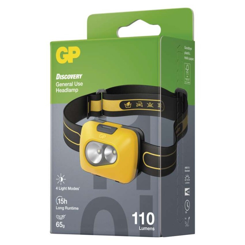 LED čelovka GP Discovery CH42, 100 lm 8