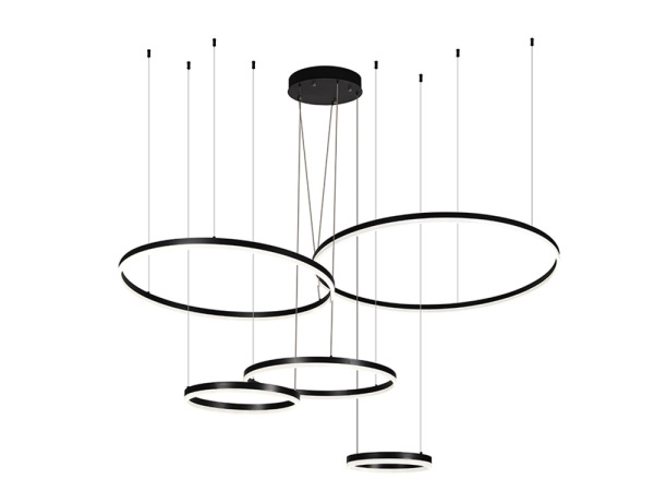 LED závesné svietidlo s diaľkovým ovládačom 220W - J4372/B 2