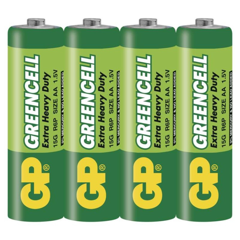 Batéria GP R6 (AA), 24G 4 ks fólia zinkochloridová B1220 4