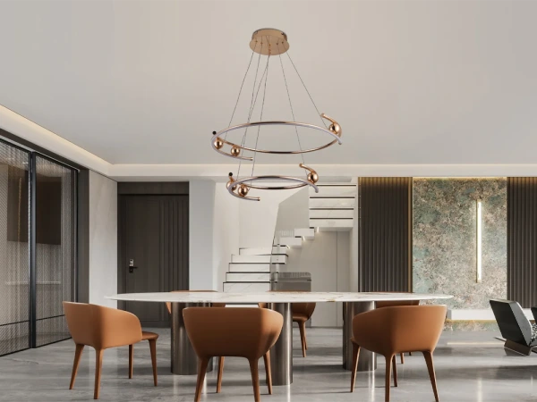 LED závesné svietidlo + diaľkový ovládač 80W - J4346/GCH 1