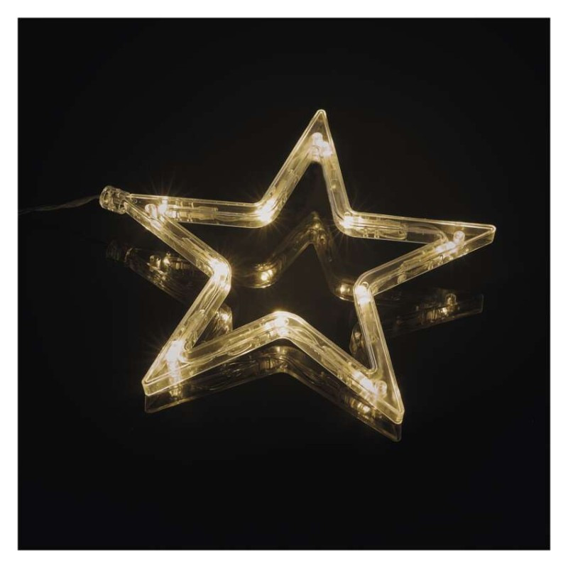 70LED 7 WINDOW STARS WW 4