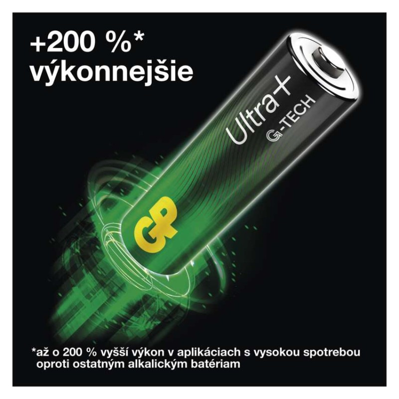 Batéria GP LR6 (AA) Ultra Plus alkalická B03214 1