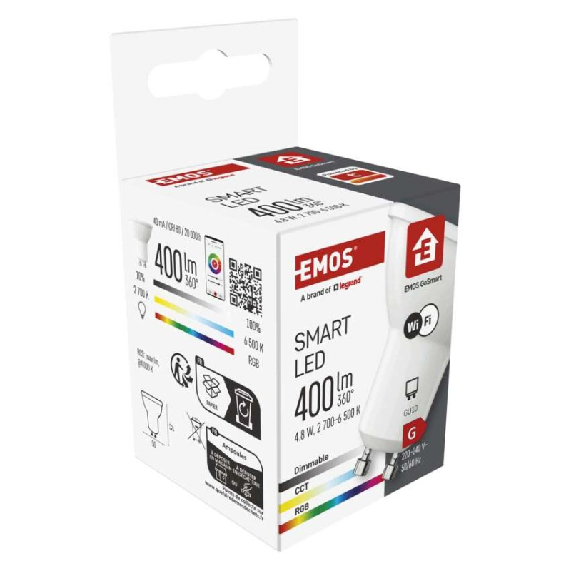 GOSMART LED MR16 4,8W(35W) 400lm GU10 WI 14