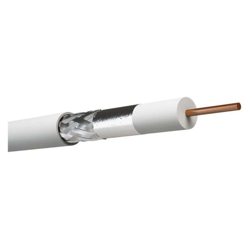 KABEL KOAX.CB21D 100M 2